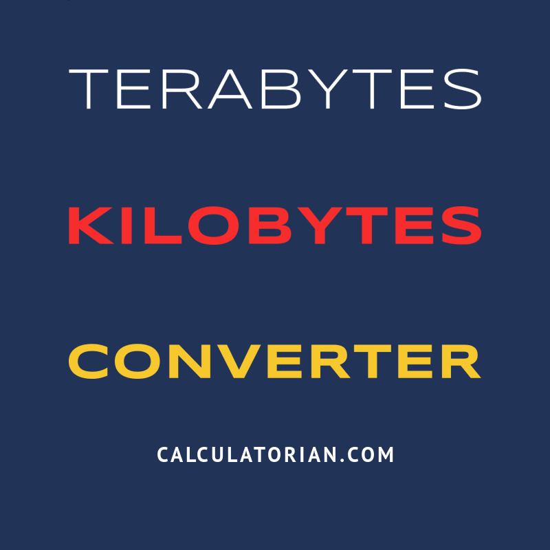 convert-from-terabytes-to-kilobytes